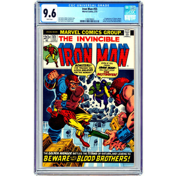 Iron Man: #55 [Jim Starlin CGC 9.6] 1968 Comics Marvel Comics