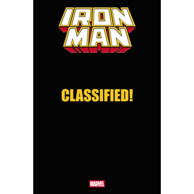 Iron Man: #6 [Classified - 1:50] 2026 Comics Marvel Comics