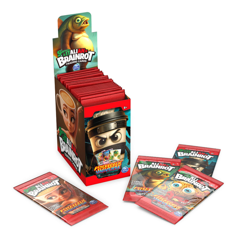 Italian Brainrot TCG: Universo Psicheddelico Booster Box - 24 Packs Card Game Skifidol