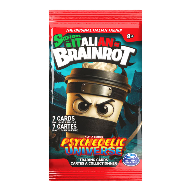 Italian Brainrot TCG: Universo Psicheddelico Booster Box - 24 Packs Card Game Skifidol