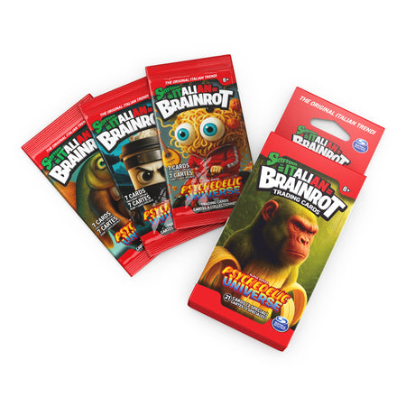 Italian Brainrot TCG: Universo Psicheddelico Bundle - 3 Packs Card Game Skifidol