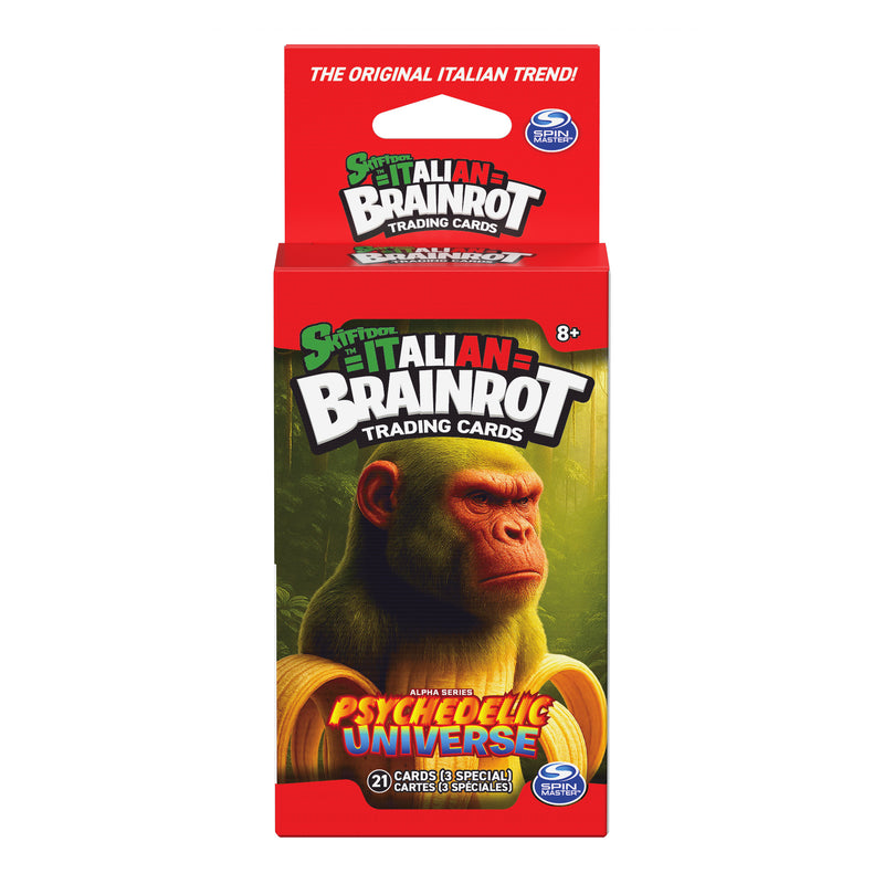Italian Brainrot TCG: Universo Psicheddelico Bundle - 3 Packs Card Game Skifidol