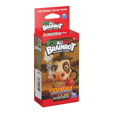 Italian Brainrot TCG: Universo Psicheddelico Booster Bundle - 5 Packs Card Game Skifidol