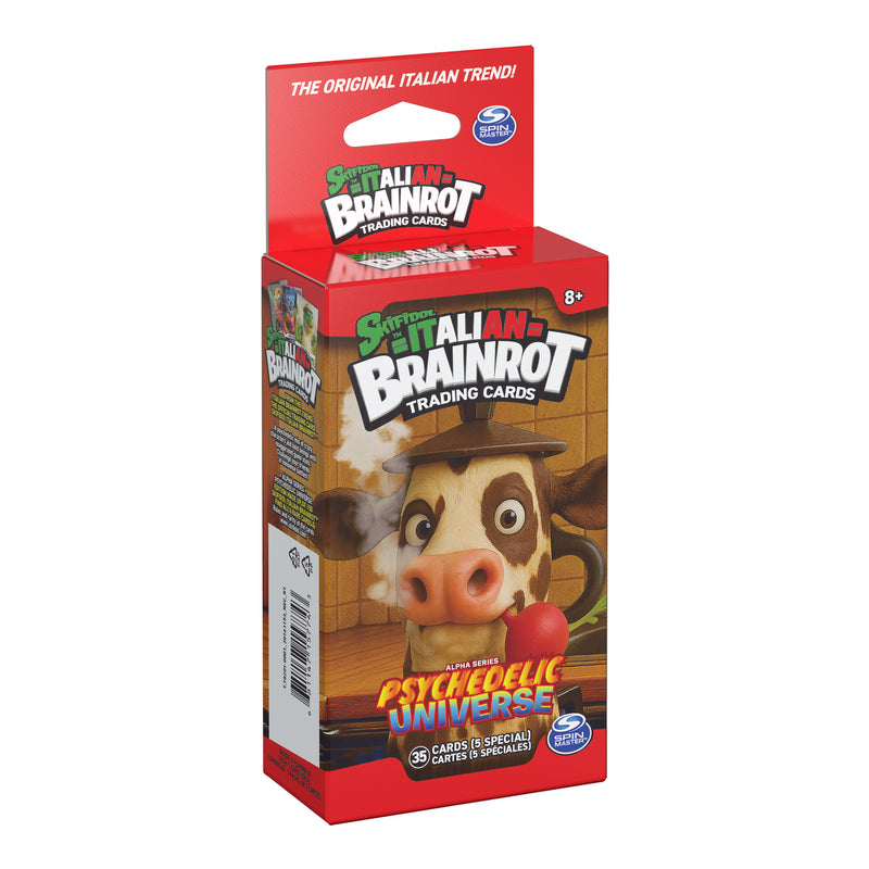 Italian Brainrot TCG: Universo Psicheddelico Booster Bundle - 5 Packs Card Game Skifidol