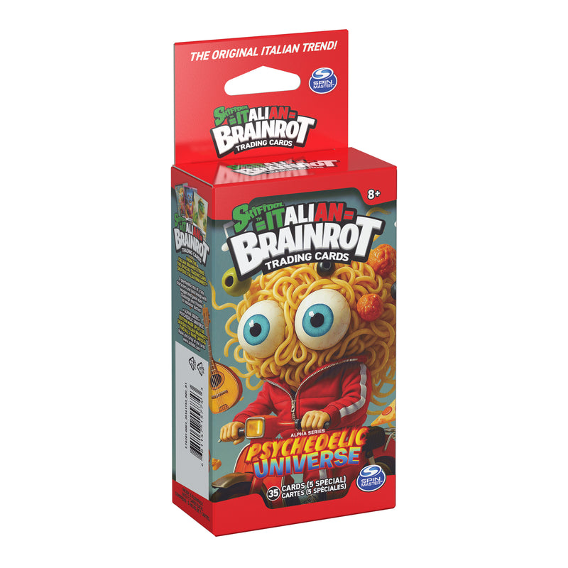 Italian Brainrot TCG: Universo Psicheddelico Booster Bundle - 5 Packs Card Game Skifidol