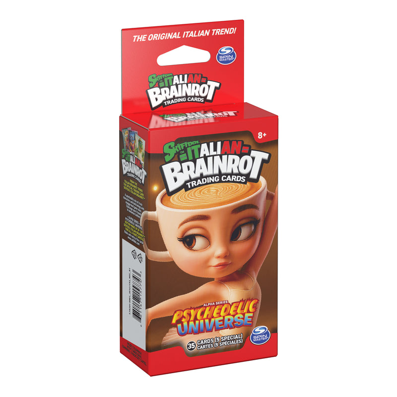 Italian Brainrot TCG: Universo Psicheddelico Booster Bundle - 5 Packs Card Game Skifidol