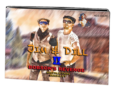 Jim & Dill II: Bobson's Revenge - NES Release Standard & Silver [NES] NES Video Game Premium Edition Games   