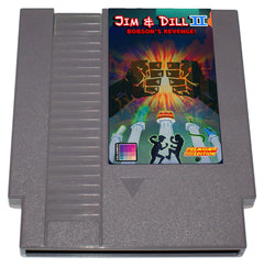 Jim & Dill II: Bobson's Revenge - NES Release Standard & Silver [NES] NES Video Game Premium Edition Games   