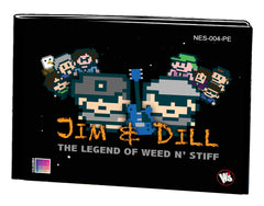 Jim & Dill: The Legend of Weed N' Stiff - NES Release Standard & Silver [NES] NES Video Game Premium Edition Games   