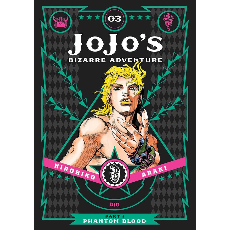 JoJo's Bizarre Adventure: Part 1 Phantom Blood Volume 3 Manga Viz Media