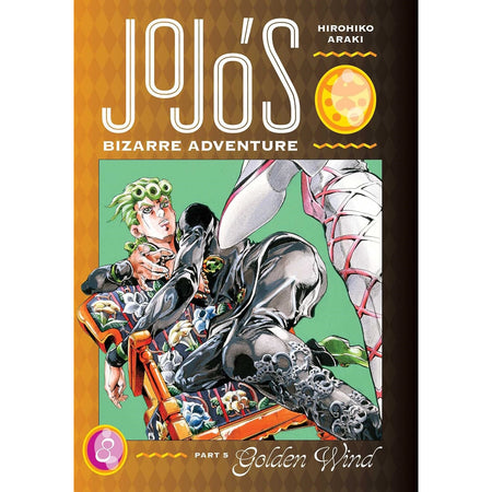 JoJo's Bizarre Adventure: Part 5 Golden Wind Volume 8 Manga Viz Media