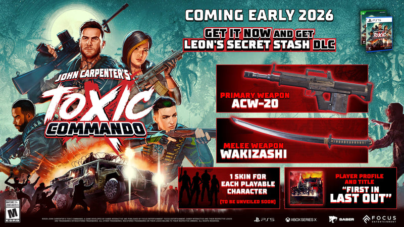 John Carpenter's Toxic Commando [PlayStation 5] PlayStation 5 Video Game Plaion