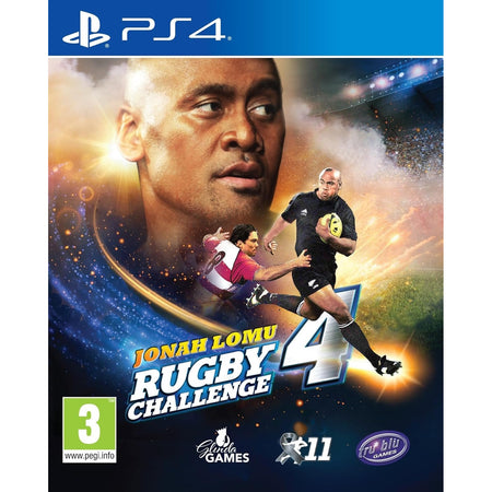 Jonah Lomu: Rugby Challenge 4 [PlayStation 4] PlayStation 4 Video Game Tru Blu Games