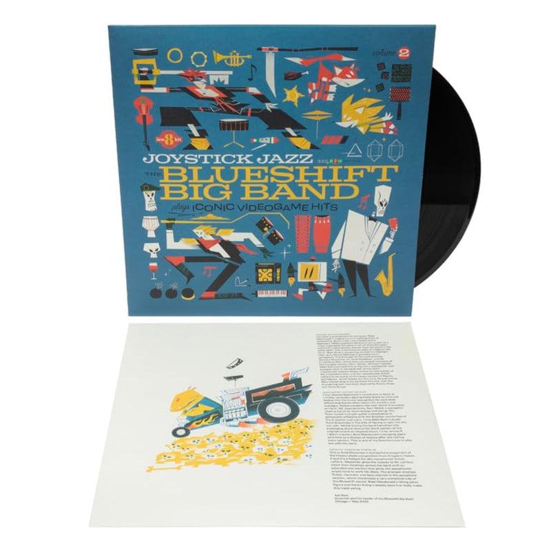 Joystick Jazz: The Blueshift Big Band Plays Iconic Video Game Hits - Volume 2 [Audio Vinyl] Audio CD/Vinyl iam8bit   