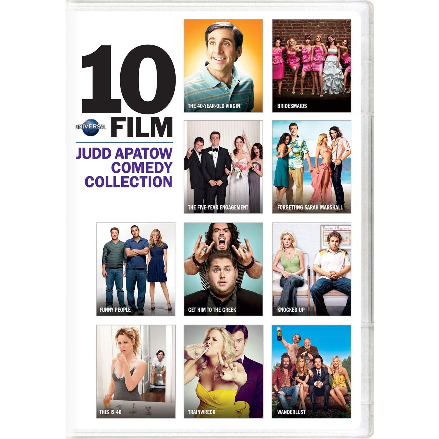 Judd Apatow Comedy 10 Film Collection [DVD Box Set] – Shopville