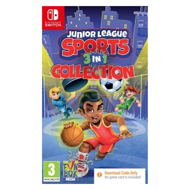 Junior League Sports: 3-in-1 Collection - DLC Code only [Nintendo Switch] Nintendo Switch Video Game Fun Box