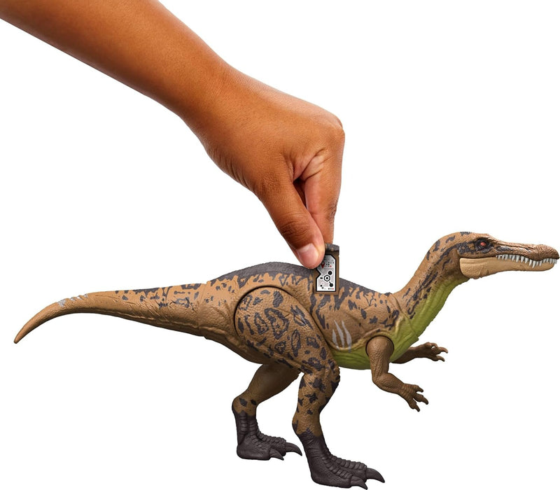 Jurassic World Chaos Theory: Gigantic Trackers Suchomimus Dinosaur Figure Toys & Games Mattel