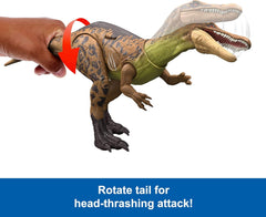 Jurassic World Chaos Theory: Gigantic Trackers Suchomimus Dinosaur Figure Toys & Games Mattel