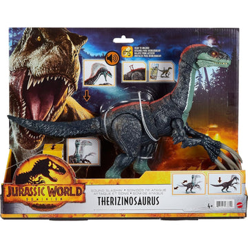 Jurassic World Dominion: Sound Slashin' Therizinosaurus Toys & Games Mattel