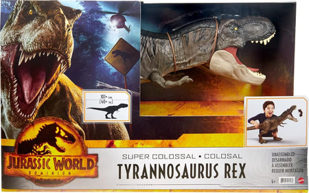 Jurassic World Dominion: Super Colossal Gigantoaurus [Toys] Toys & Games Mattel   