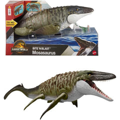 Jurassic World Rebirth: Bite'N Blast Mosasaurus Toys & Games Mattel