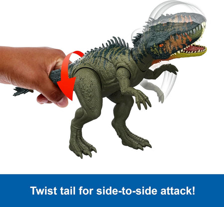 Jurassic World Rebirth: Gigantic Thrashers Tyrannotitian Toys & Games Mattel