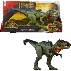 Jurassic World Rebirth: Gigantic Thrashers Tyrannotitian Toys & Games Mattel