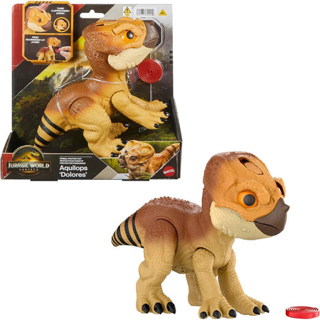 Jurassic World Rebirth: Primal Protector Aquilops Dolores Toys & Games Mattel