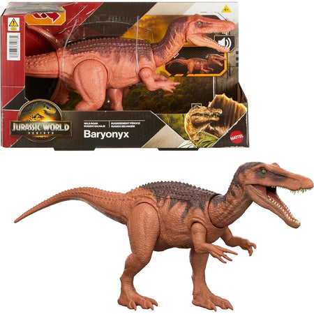 Jurassic World Rebirth: Wild Roar Baryonyx Toys & Games Mattel
