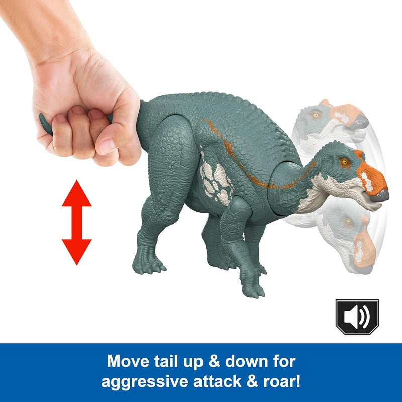 Jurassic World Rebirth: Wild Roar Maiasaura Toys & Games Mattel