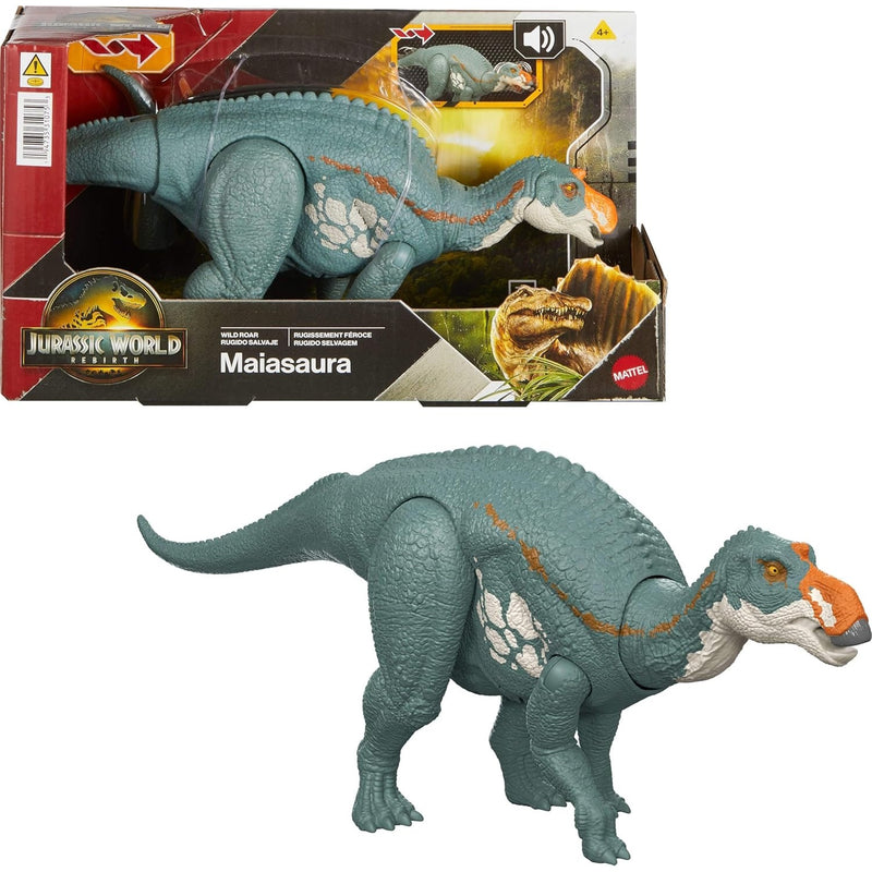 Jurassic World Rebirth: Wild Roar Maiasaura Toys & Games Mattel