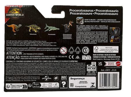 Jurassic World Rebirth: Frenzy Pack - Proceratosaurus Toys & Games Mattel
