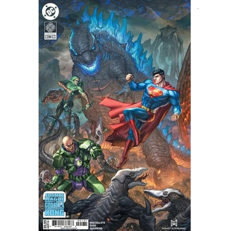 ***PresaleJustice League VS Godzilla VS Kong 2: #1 [Alan Quah Cover C] 2025 Comics DC Comics