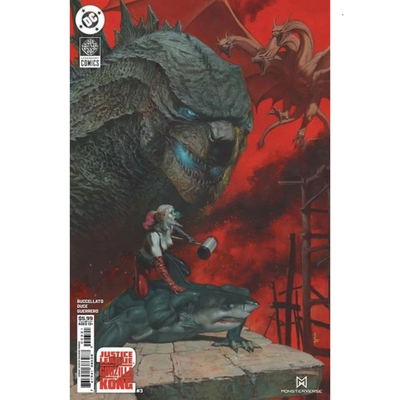 Justice League VS Godzilla VS Kong 2: #3 [Riccardo Federici CVR B] 2025 Comics DC Comics