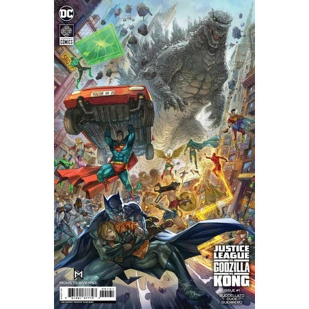 Justice League VS Godzilla VS Kong: #1 [Alan Quah CVR I - 1:50] 2023 Comics DC Comics