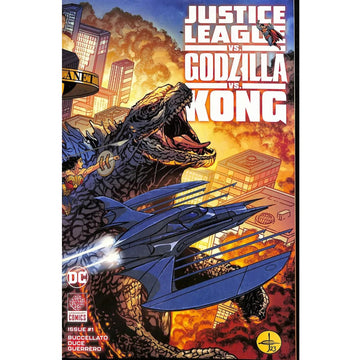 Justice League VS Godzilla VS Kong: #1 [Drew Johnson CVR A] 2023 Comics DC Comics