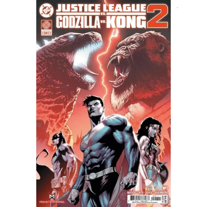 Justice League VS. Godzilla VS. Kong 2: #1 [Christian Duce Cvr A] 2025 Comics DC Comics
