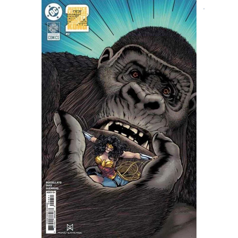 Justice League VS Godzilla VS Kong 2: #2 [Maguire CVR E - 1:25] 2025 Comics DC Comics