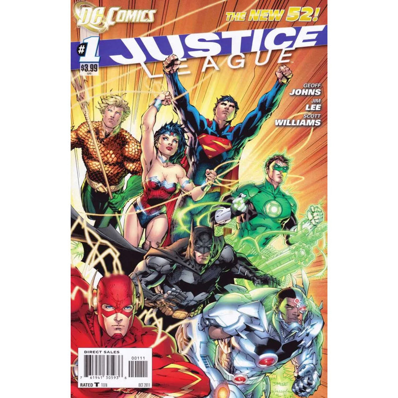 Justice League: #1 [Jim Lee Cover A] 2011 Comics DC Comics