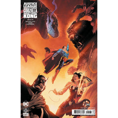 Justice League VS Godzilla VS Kong: #1 [Rafael Albuquerque Foil CVR E ] 2023 Comics DC Comics