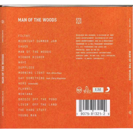 Justin Timberlake: Man Of The Woods [Audio CD] Music (CD) Sony   