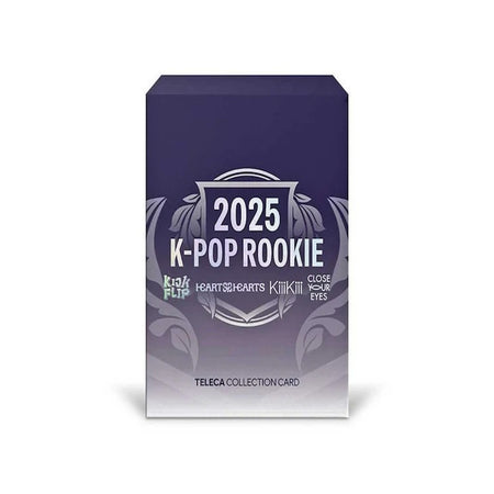 K-Pop Rookie Teleca Collection Cards: 2025 - 10 Packs + Promo Pack Card Game break & company inc.