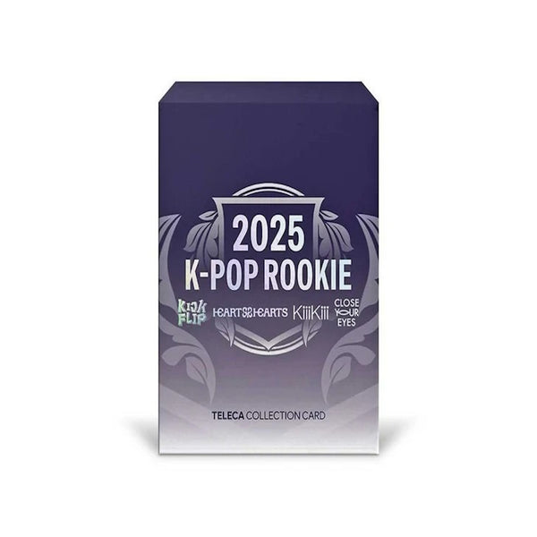 K-Pop Rookie Teleca Collection Cards 2025 – 10 Packs + Promo