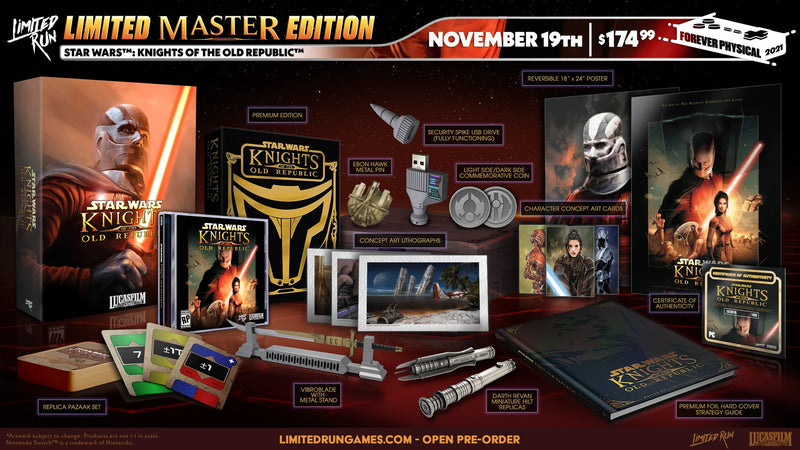 Star Wars: Knights of the Old Republic - Master Limited Edition [PC Computer] PC Video Game Limited Run Games