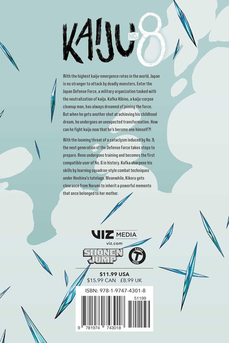 Kaiju No. 8: Volume 9 Manga Viz Media