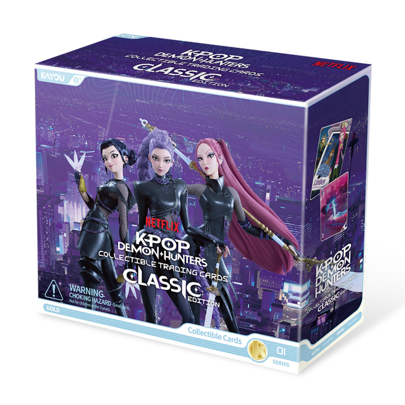 Kayou TCG: KPOP Demon Hunters - Series 1 - World Tour Classic Edition - 20 Packs Card Game Kayou