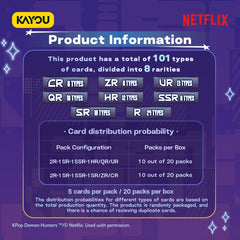 Kayou TCG: KPOP Demon Hunters - Series 1 - World Tour Classic Edition - 20 Packs Card Game Kayou