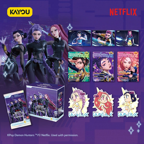Kayou TCG: KPOP Demon Hunters - Series 1 - World Tour Classic Edition - 20 Packs Card Game Kayou
