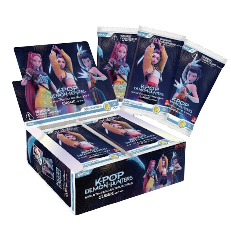 Kayou TCG: KPOP Demon Hunters - Series 1 - World Tour Classic Edition - 20 Packs Card Game Kayou