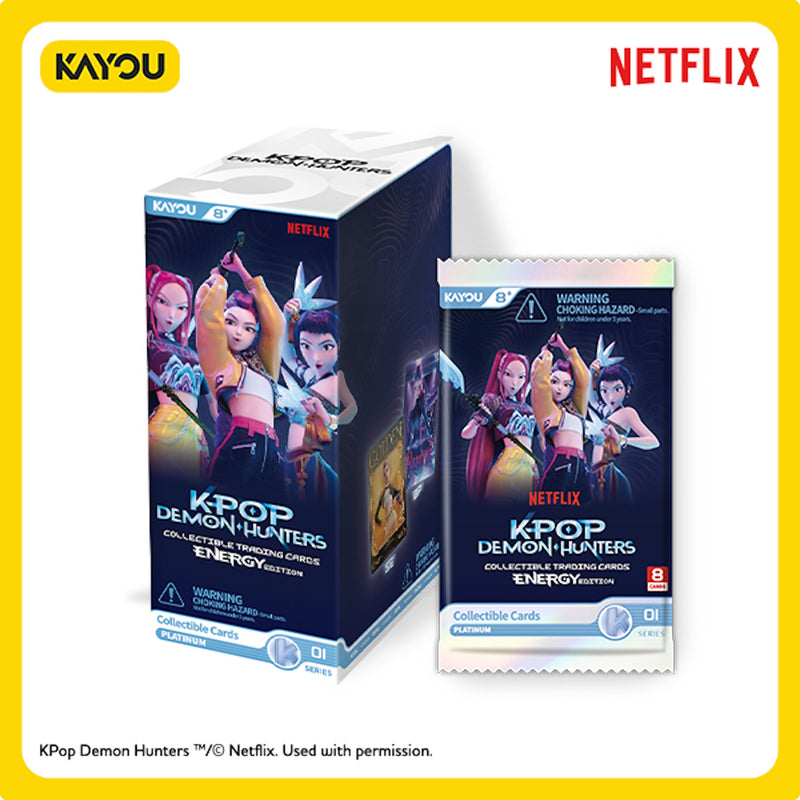 Kayou TCG: KPOP Demon Hunters - Series 1 - World Tour Energy Edition - 12 Packs Card Game Kayou